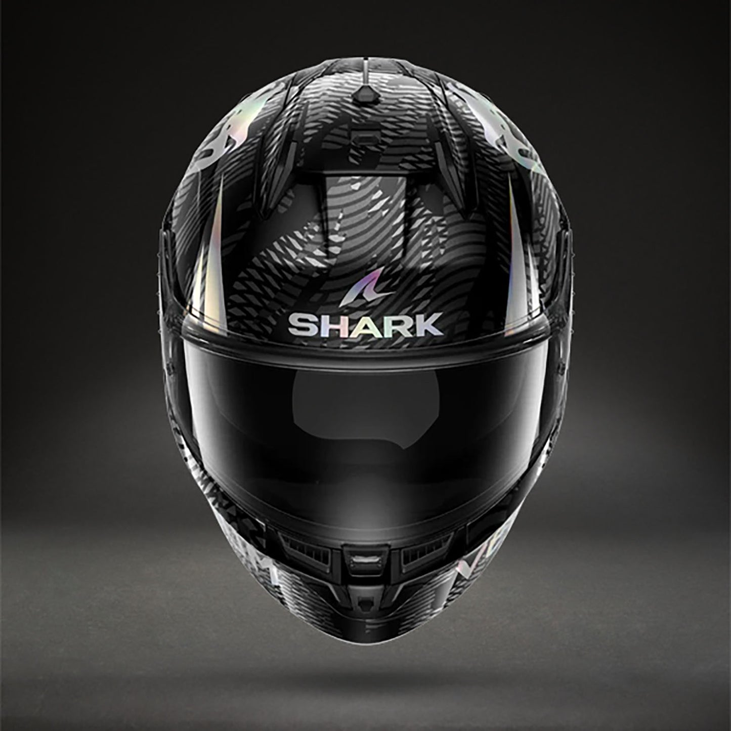 Venum x Shark D-SKWAL 3 Casco da Moto – Nero Cromo Antracite