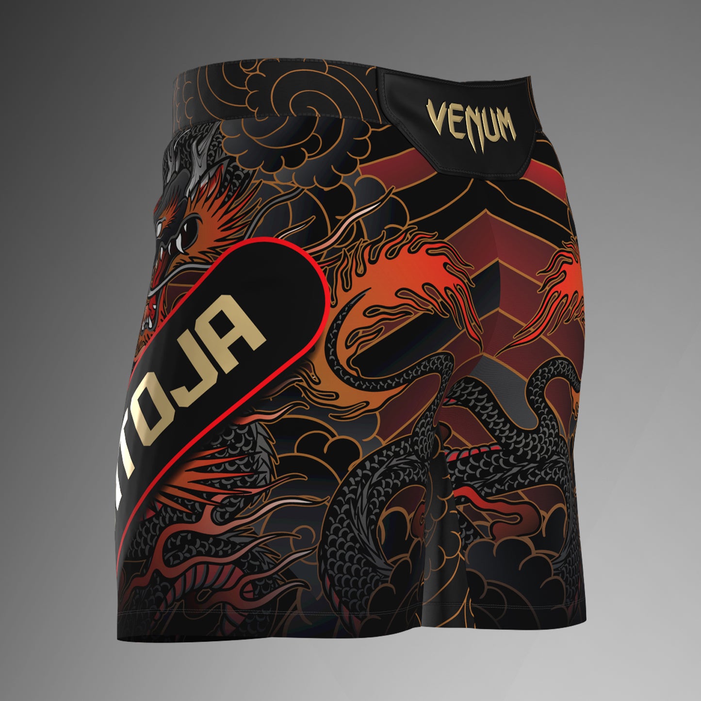 UFC Unrivaled by Venum Uomo Alexandre Pantoja Short Fit Fight Short - Rosso