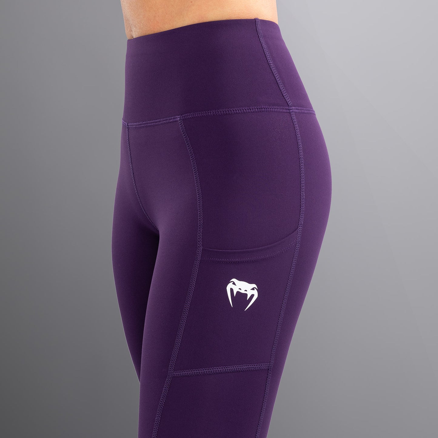 Venum Essential Performance Leggings da Donna - Viola Scuro