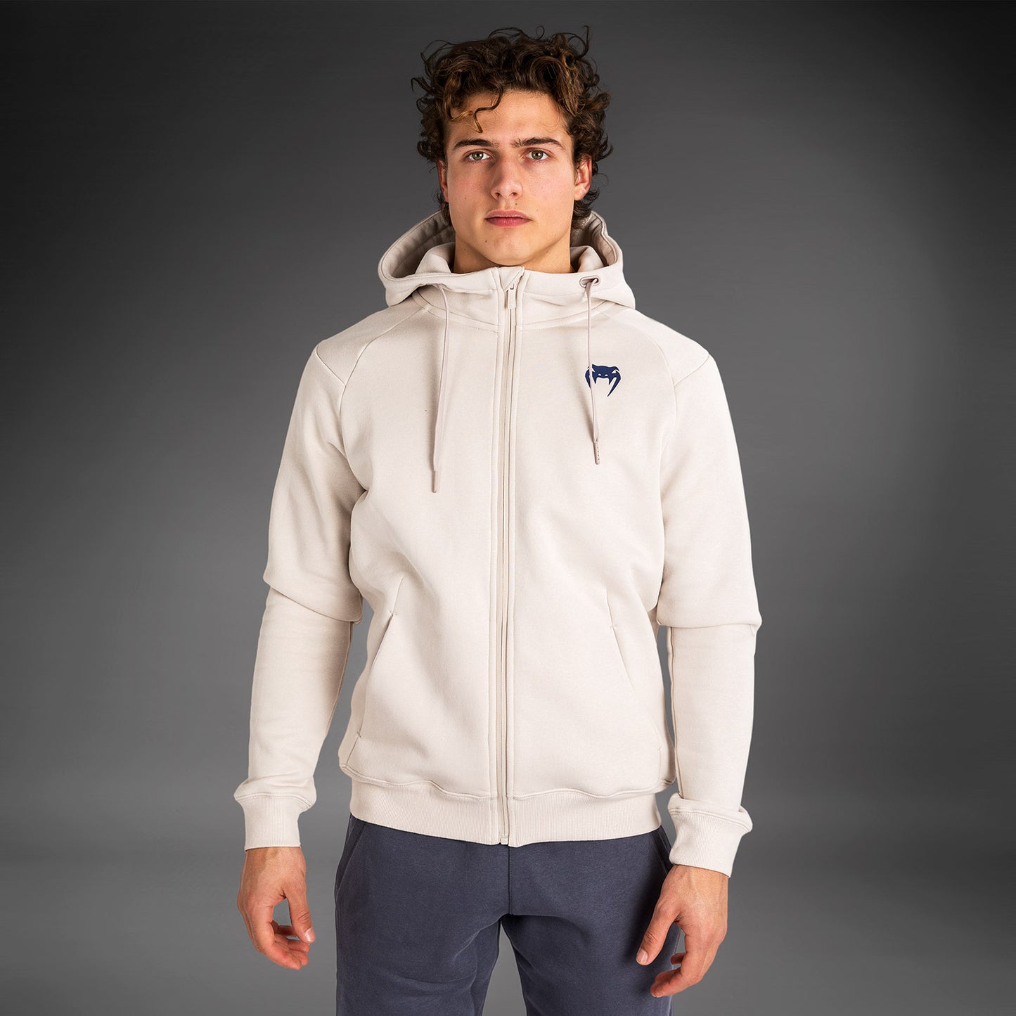 Venum Strikeland Felpa con cappuccio e zip intera - Grigio