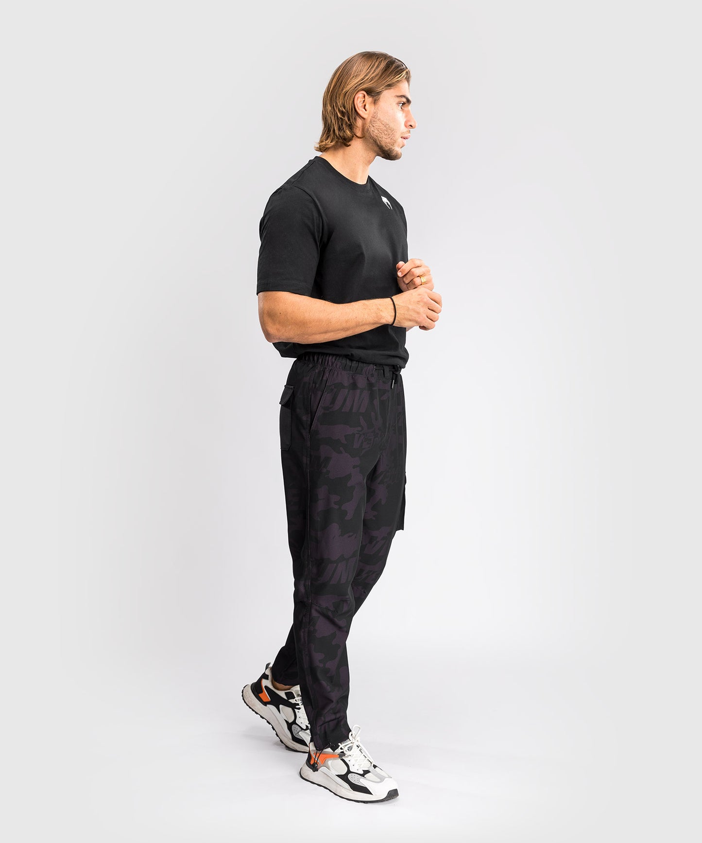 Venum Trooper Pantaloni da Jogging da Uomo - Nero/Porpora