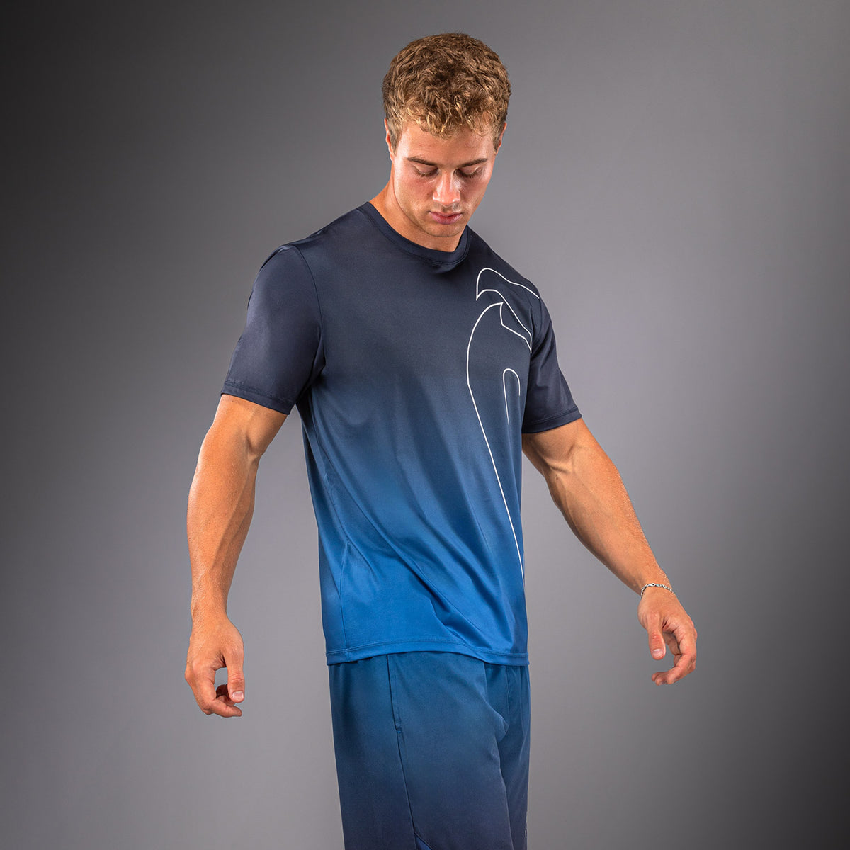 Venum Giant Shift T-shirt Dry Tech - Blu navy scuro/Blu