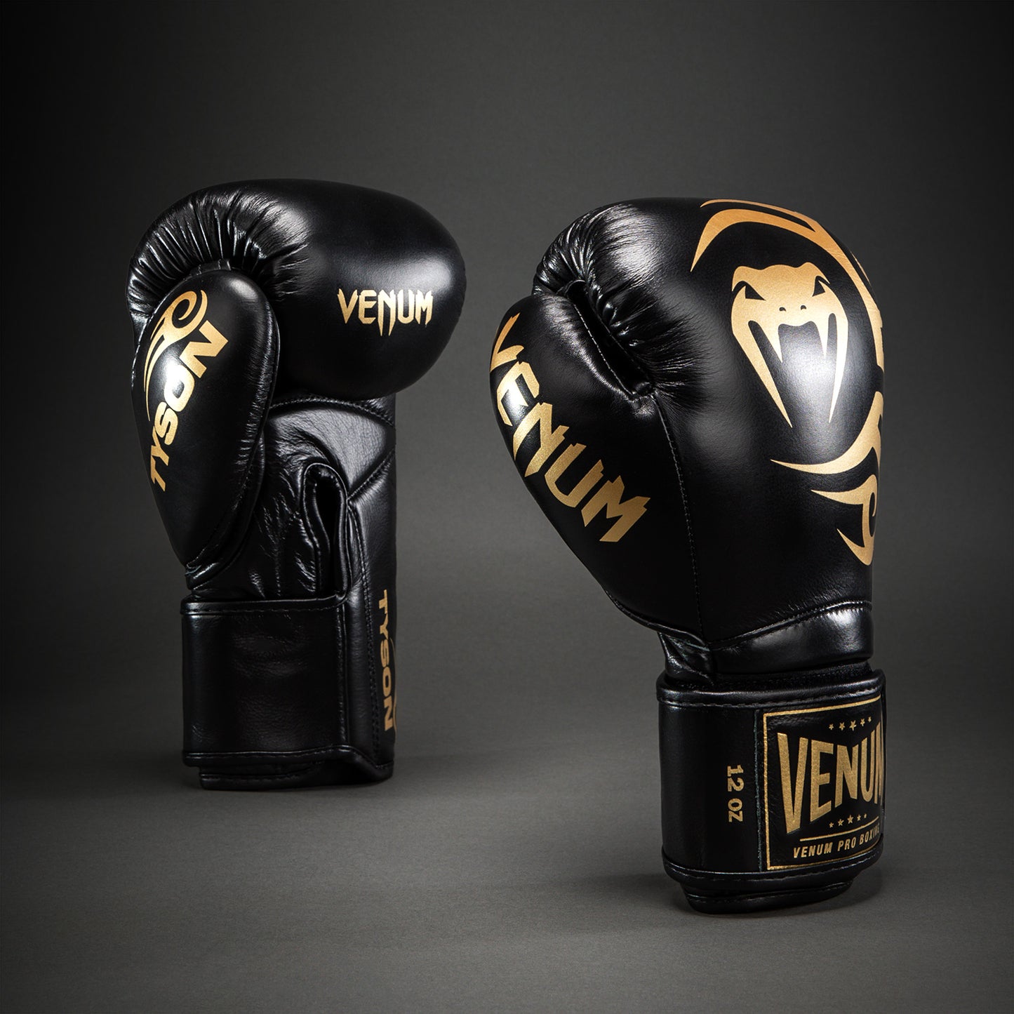 Venum Giant 2.0 Mike Tyson Pro Guantoni da boxe – Nero/Oro