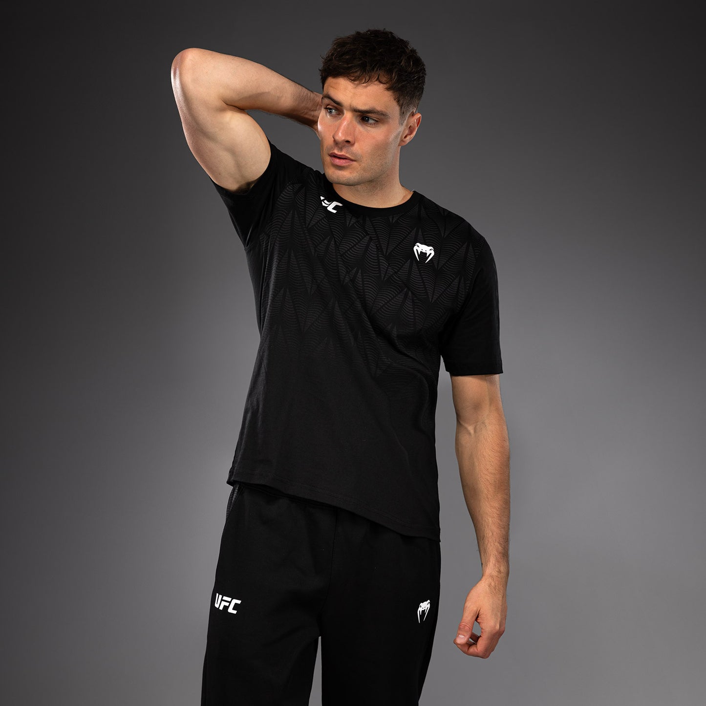 UFC Zenith by Venum Replica T-shirt Uomo - Nero