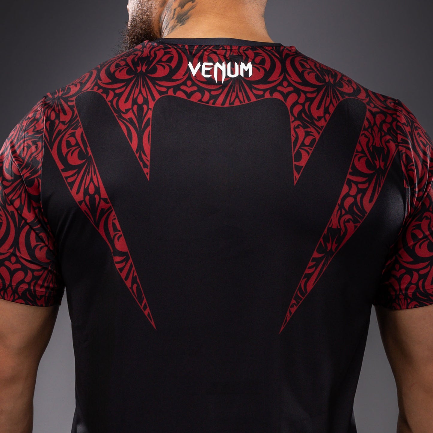 Venum Bulgarian Top Team (BTT) Maglietta Dry Tech – Nero/Rosso