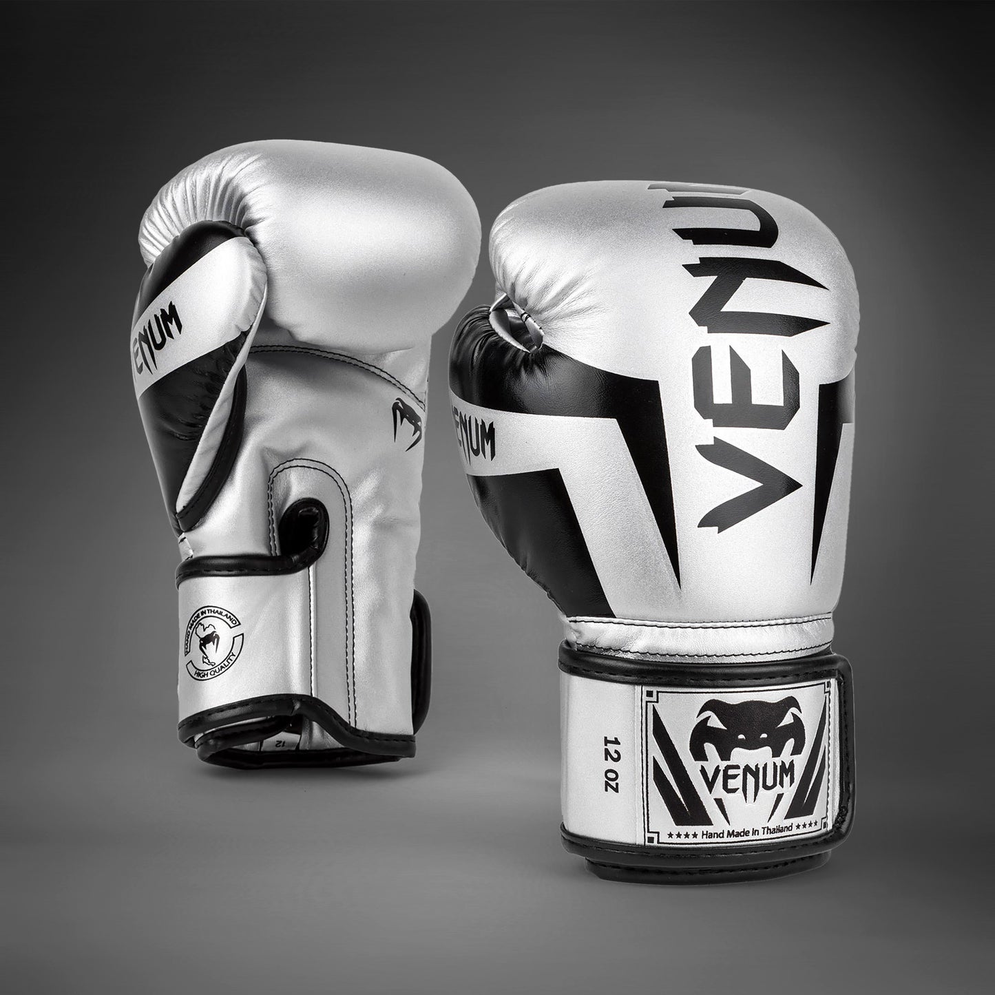 Venum Elite Guantoni da boxe - Argento/Nero