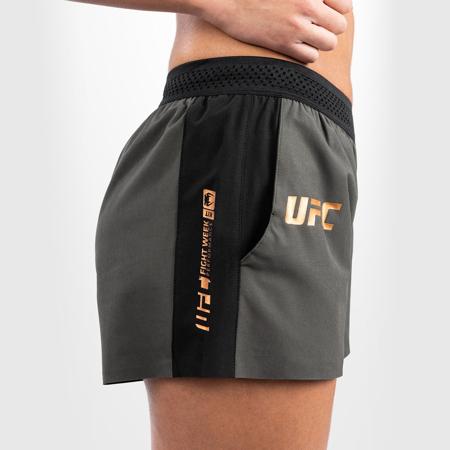 UFC Adrenaline by Venum Fight Week Pantaloncini da Donna - Khaki