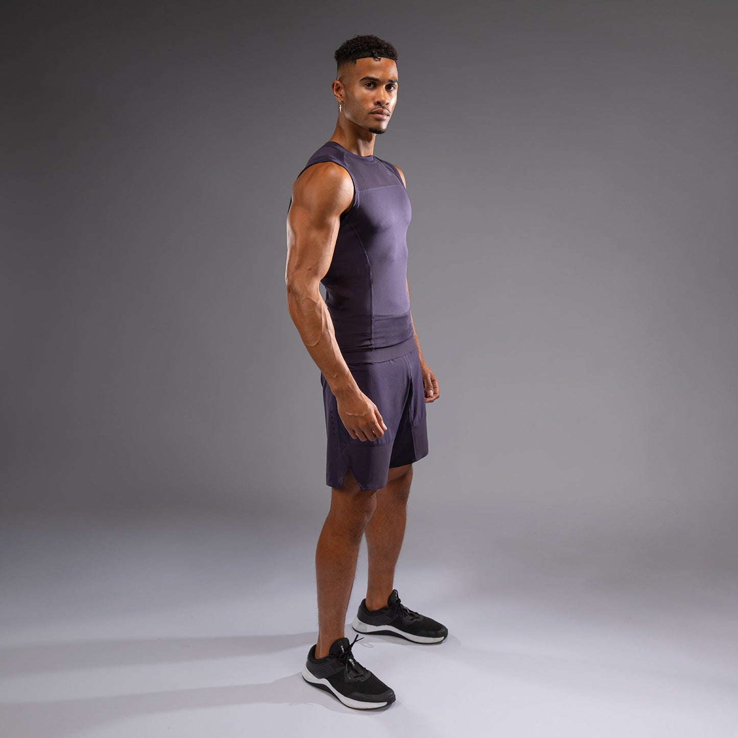 Venum G-Fit Air Rashguard Senza Maniche - Viola Scuro