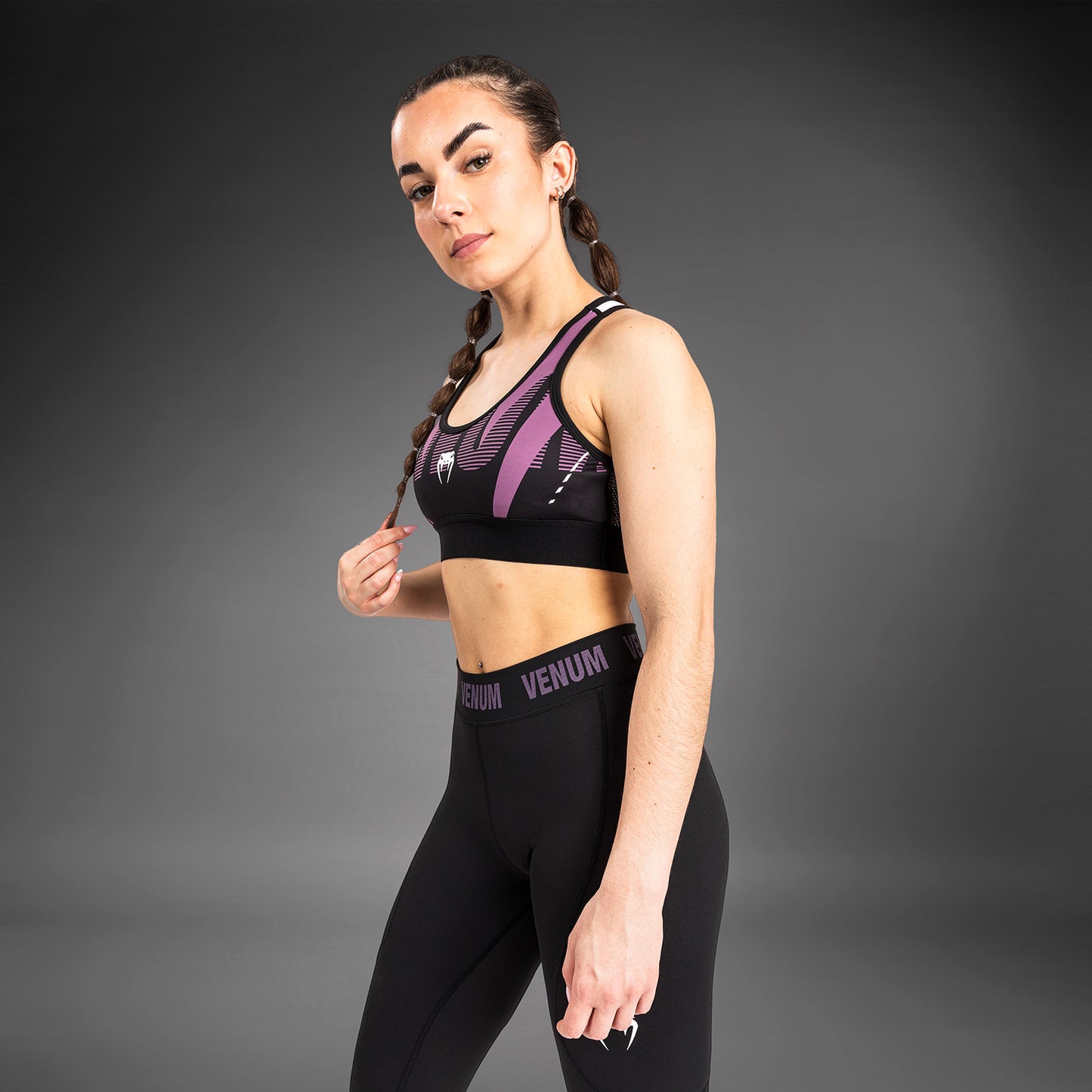 Venum Adrenaline Reggiseno Sportivo da Donna - Purple