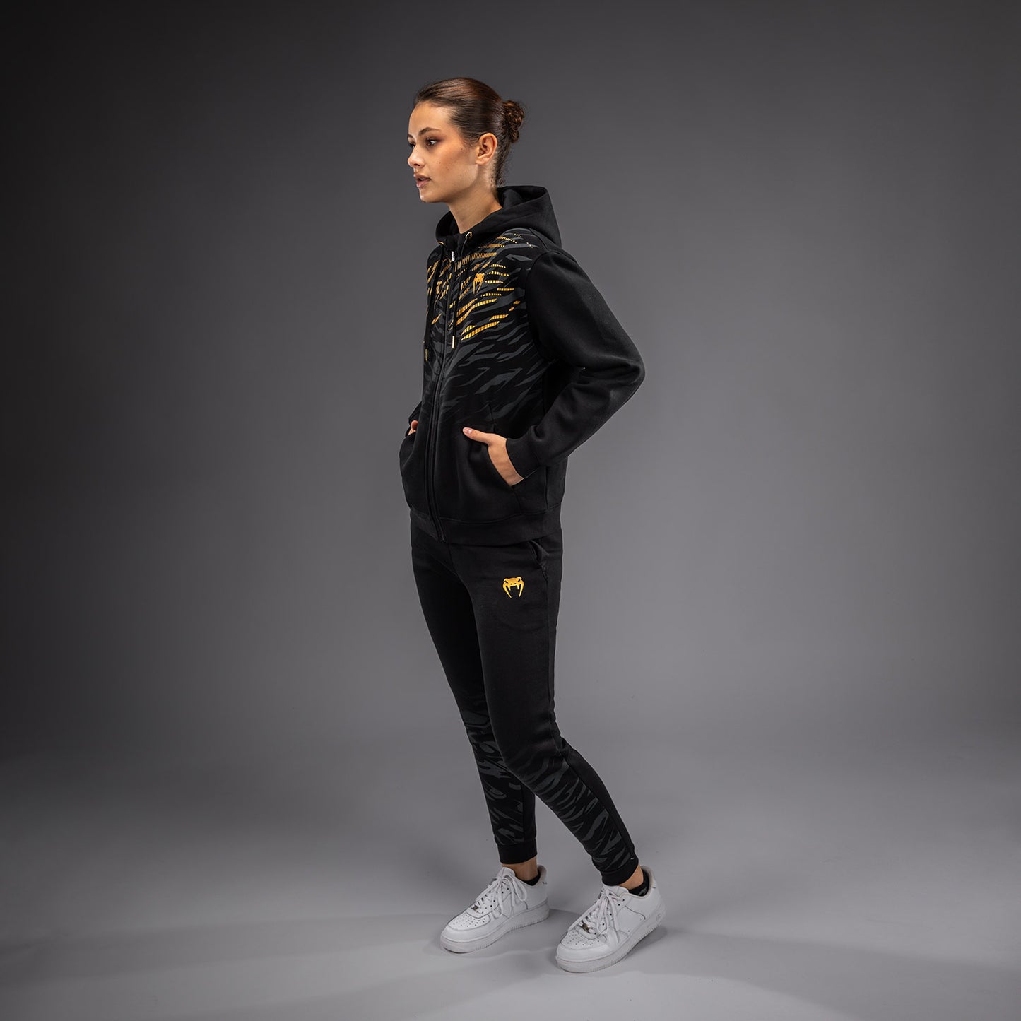 UFC Fusion by Venum Replica Felpa con Zip per Donna - Champion