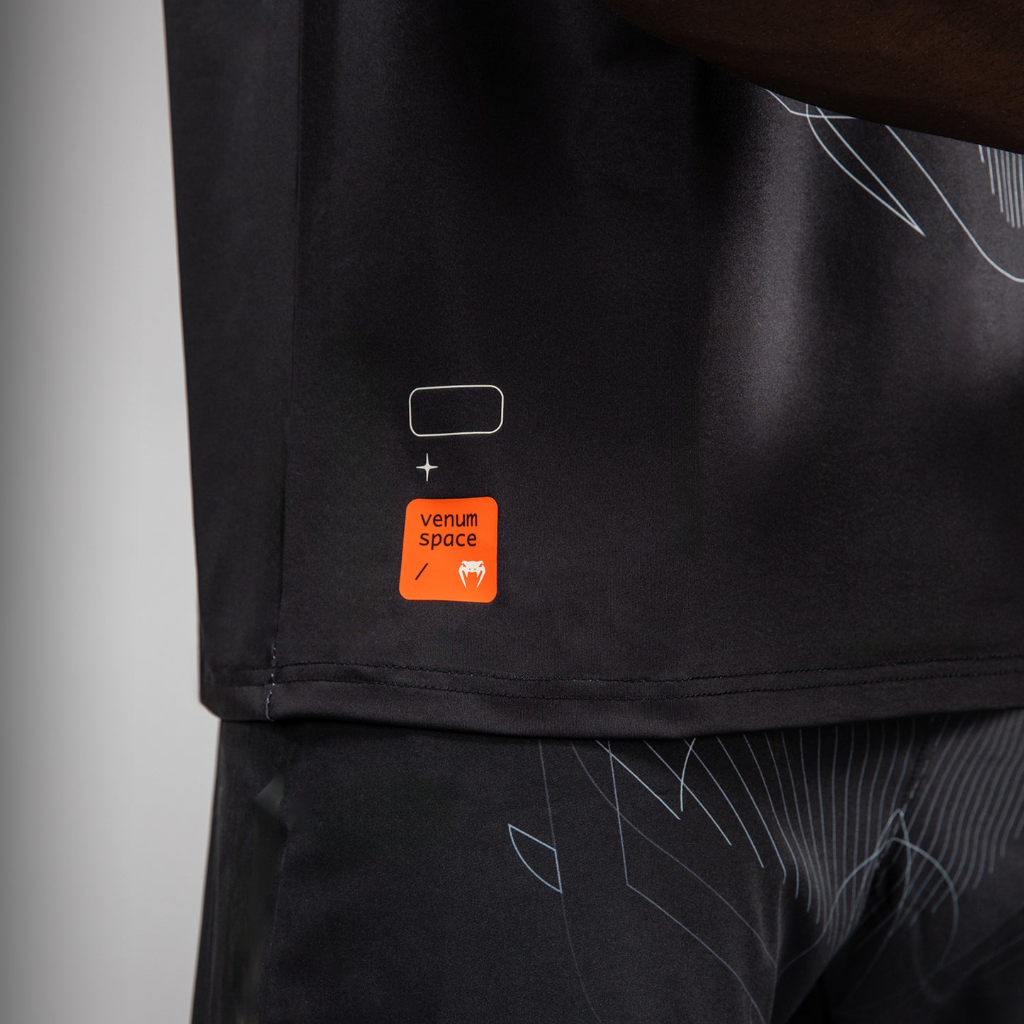 Venum Eclipse Dry-Tech T-Shirt – Nero/Argento