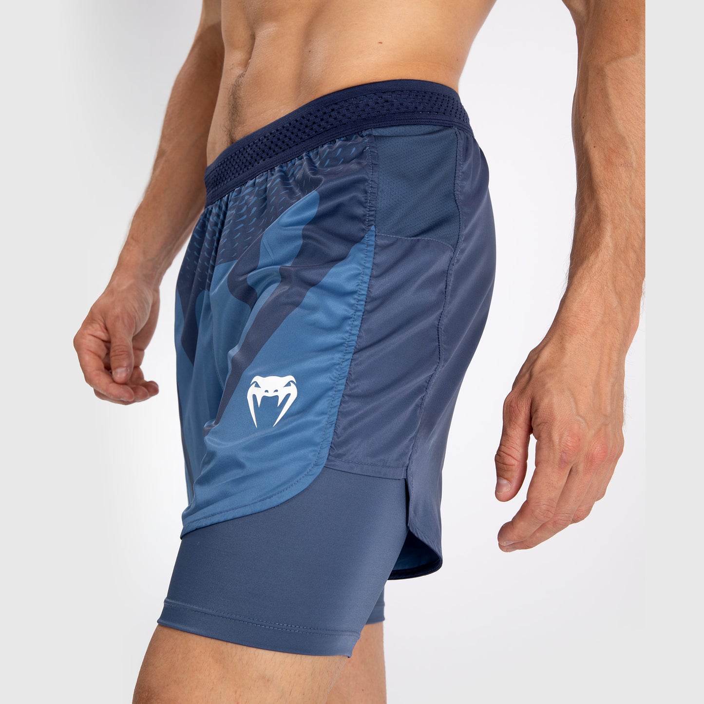 Venum Attack Pantaloncini da Combattimento da Uomo - Blu Navy