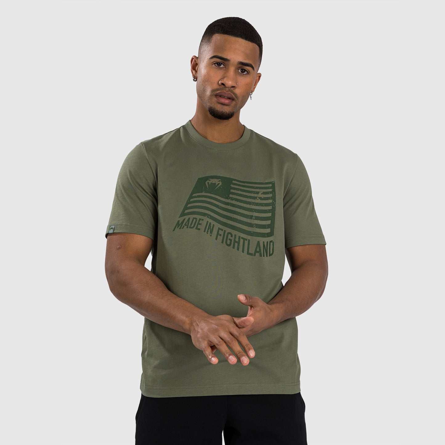 Venum Made in Fightland  Maglietta - Khaki