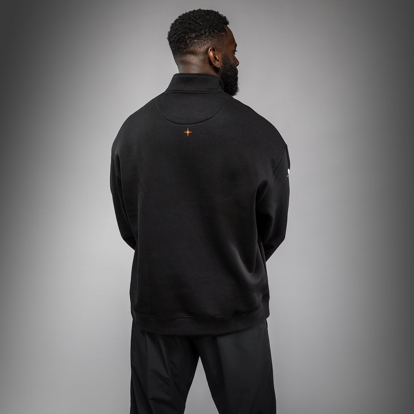 Venum Eclipse Felpa Mezza Zip – Nero/Avorio