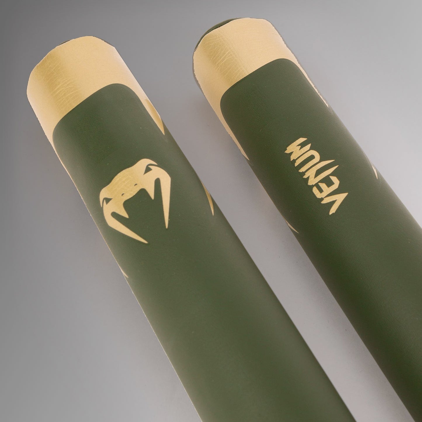PRO BOXING GEAR STICK MITTS (BASTONI) QUALITÀ MICRO FIBRA - Khaki/Oro