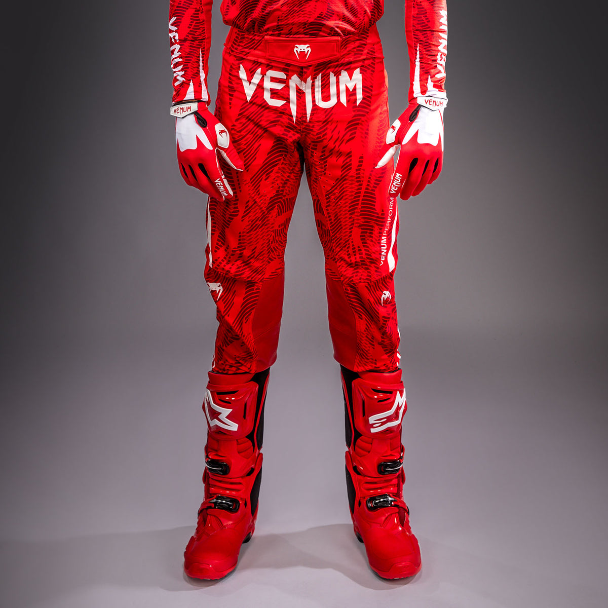Venum MX Elite Pantaloni da Motorsports - Rosso