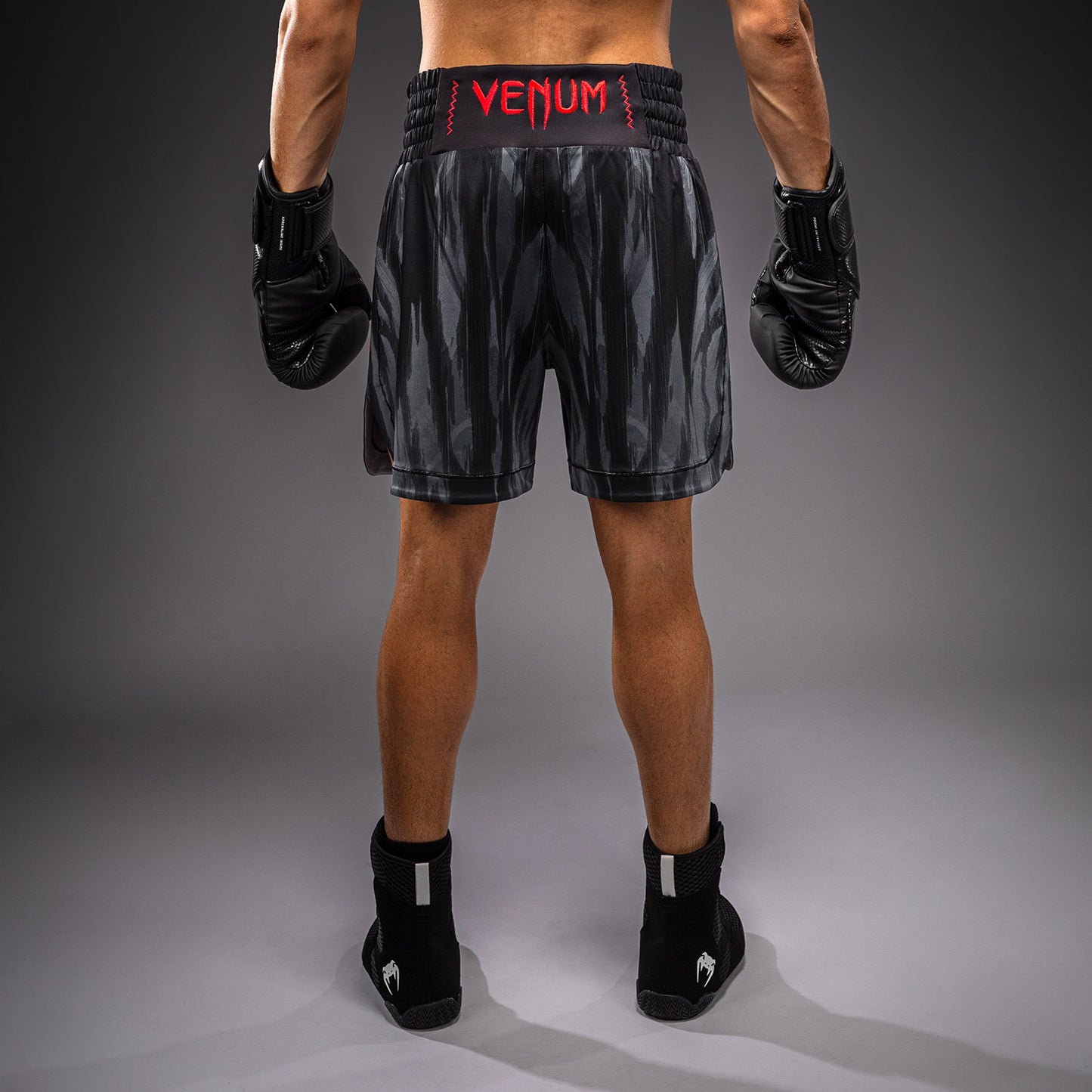 Venum Demon Pantaloncini da Boxe - Nero/Grigio