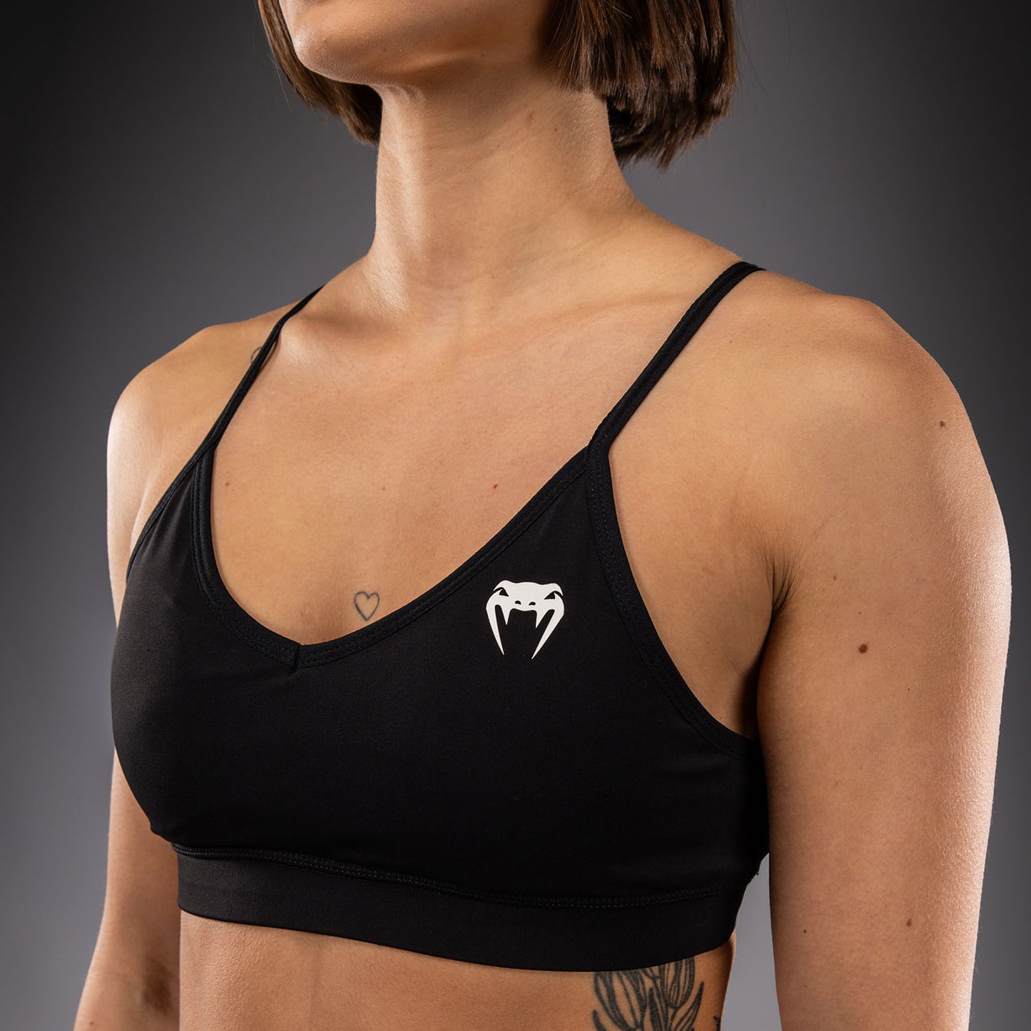 Reggiseno Sportivo a Basso Impatto Venum Essential - Nero