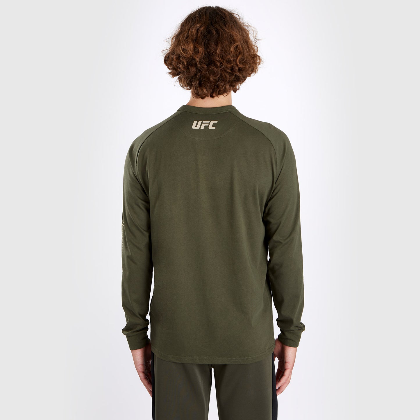UFC Adrenaline by Venum Fight Week Maglietta a maniche lunghe da Uomo - Khaki