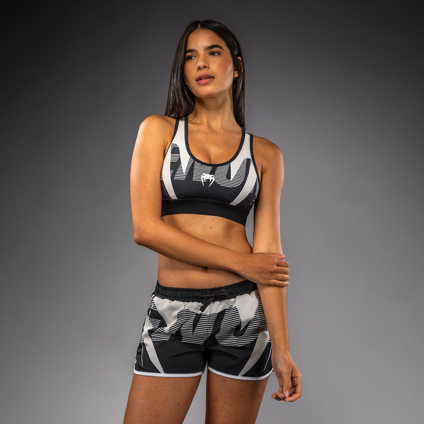 Venum Adrenaline Reggiseno Sportivo Donna – Nero/Avorio