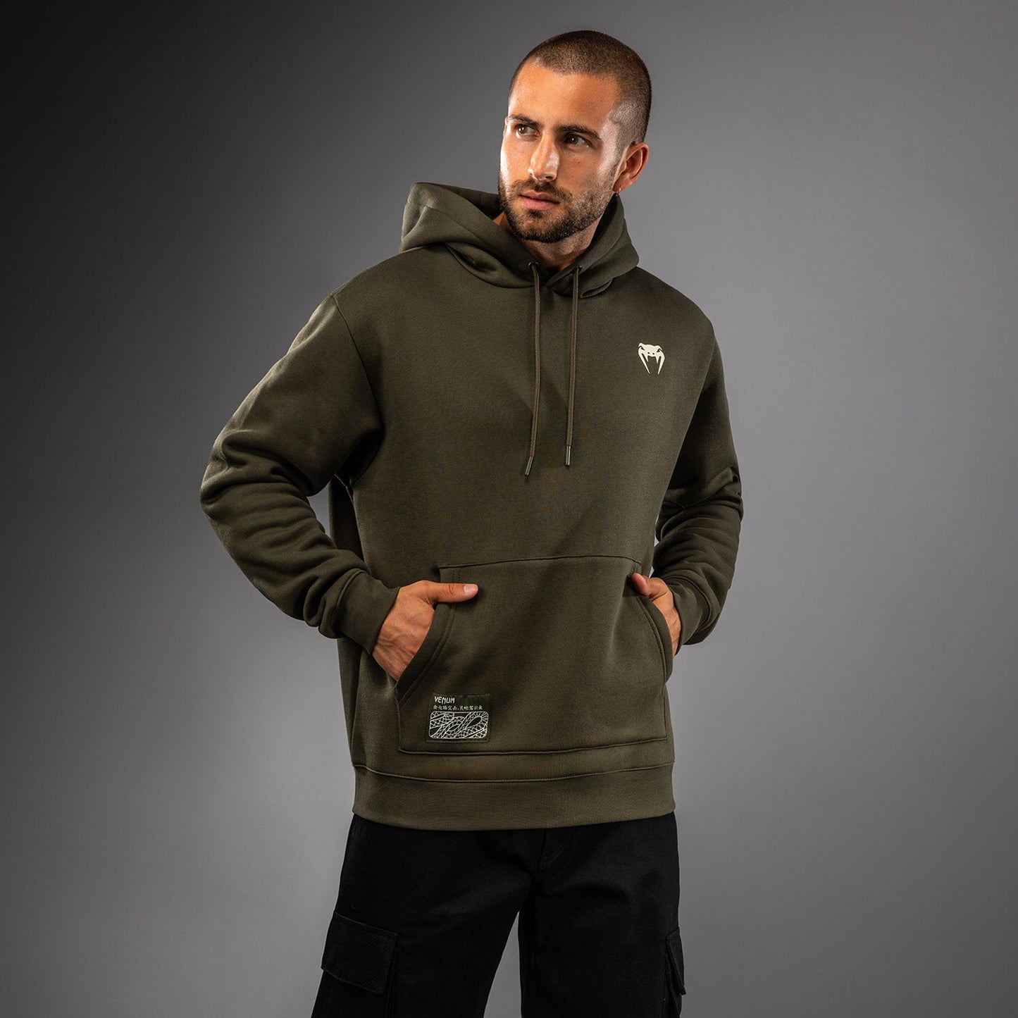 Venum Serpenti Felpa con cappuccio – Kaki/Bronzo/Avorio