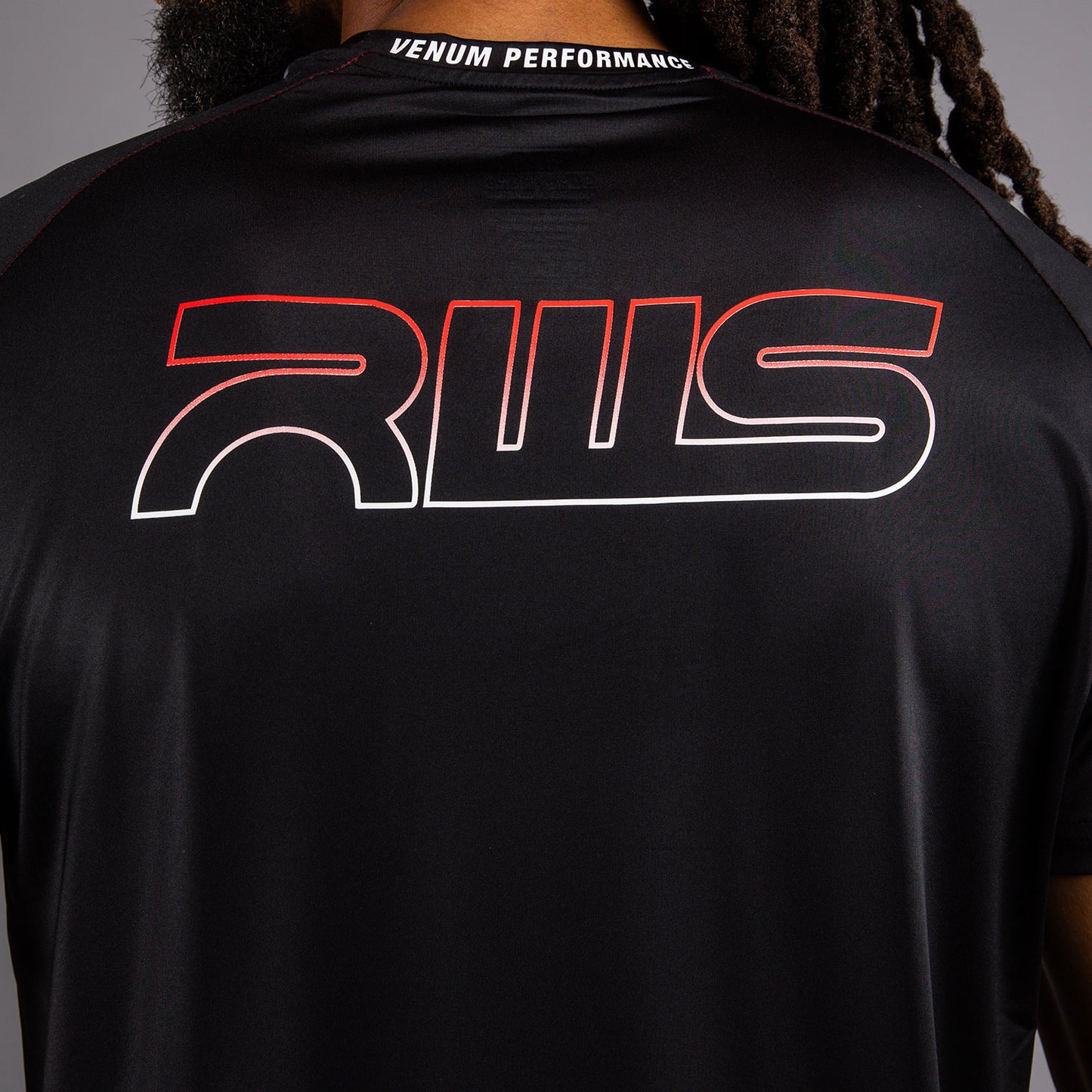 Venum x RWS 2.0 T-Shirt Dry-Tech Uomo – Nero/Rosso