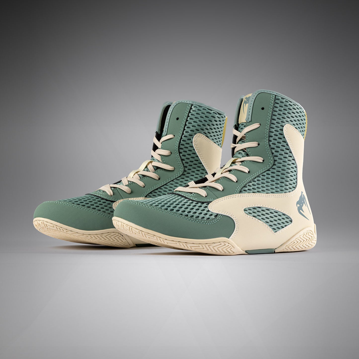 Venum Contender Scarpe da Boxe - Verde Acqua/Avorio