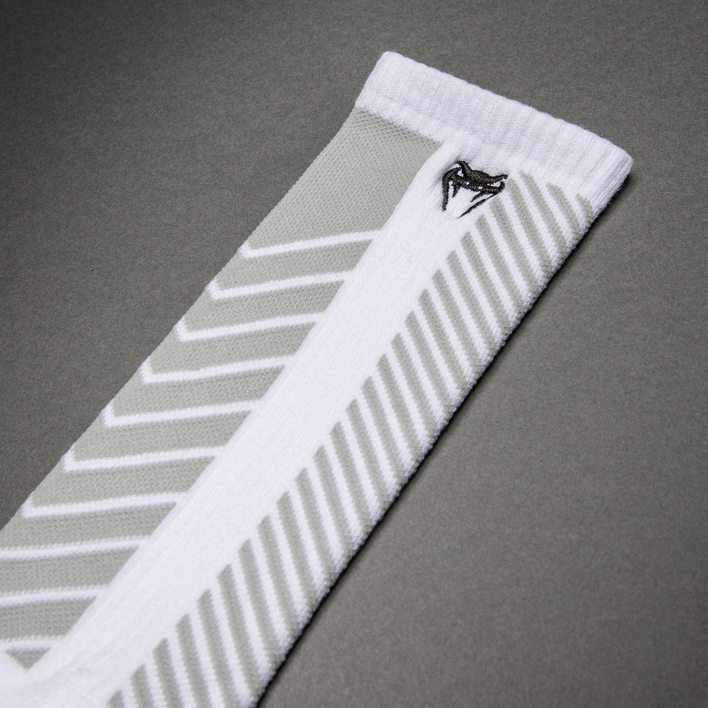 Venum Vector Calze Sopra il Polpaccio - Bianco/Grigio
