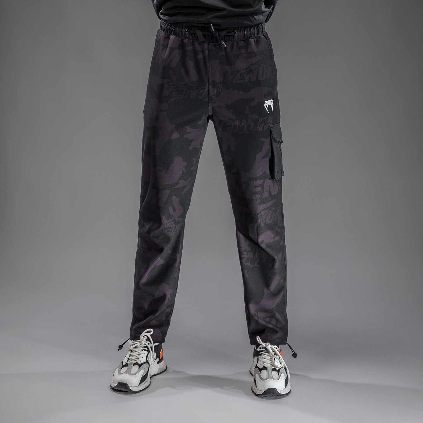 Venum Trooper Pantaloni da Jogging da Uomo - Nero/Porpora