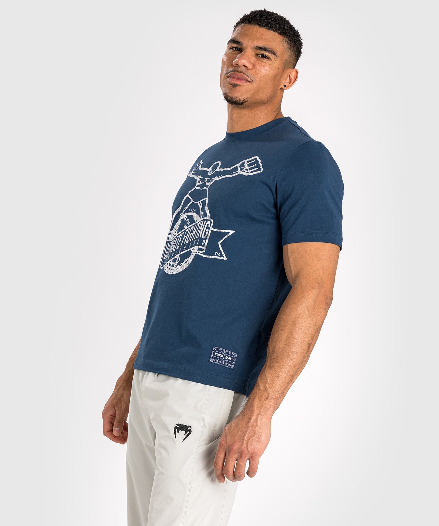 UFC by Venum Ulti-Man Maglietta - Blu navy/bianco