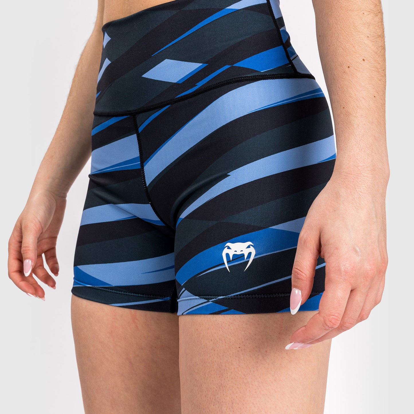 Venum Abyss Short da Compressione da Donna - Blu Ombra