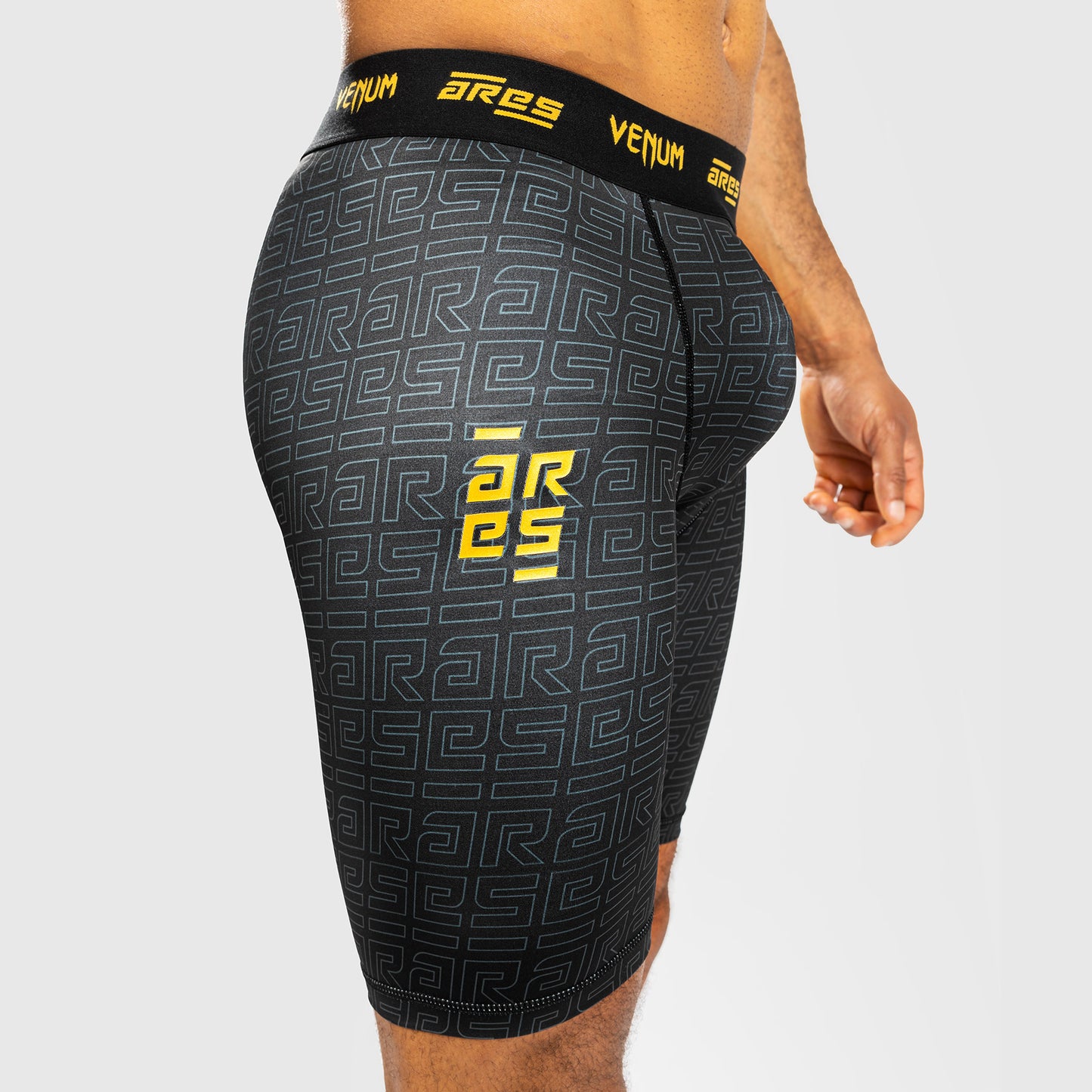Venum x Ares Pantaloni Vale Tudo Uomo - Nero/Oro