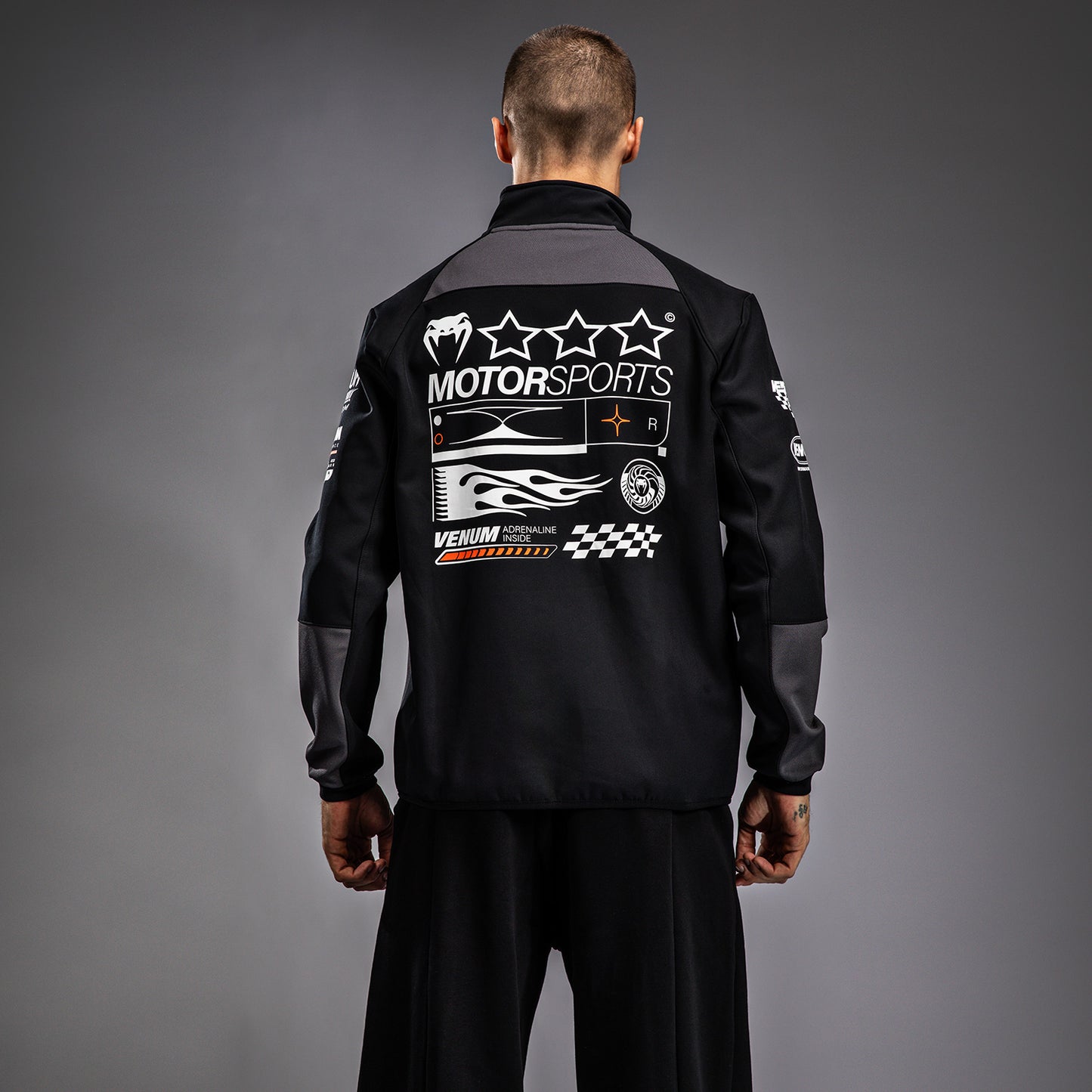 Venum Motorsport Giacca Softshell - Nero Profondo