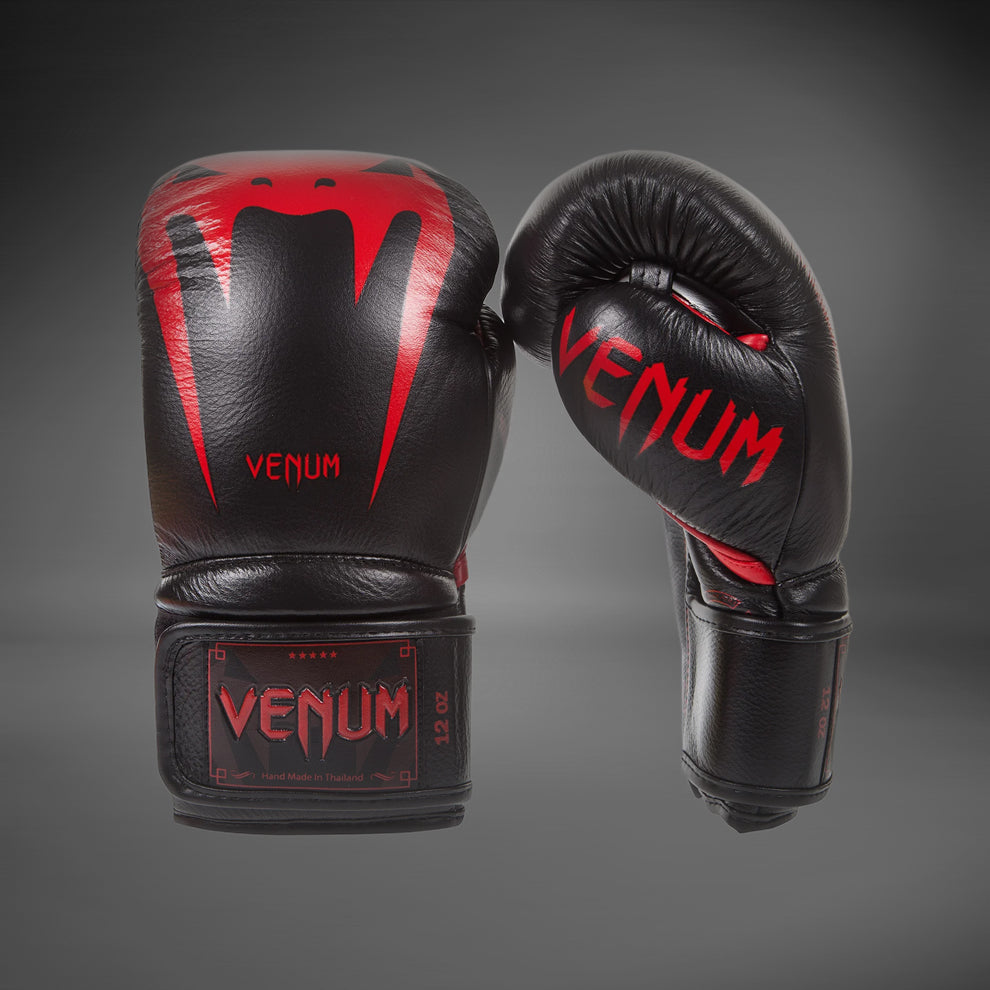 Guantoni da boxe Venum Giant 3.0 - Nappa Pelle Nero Diavolo
