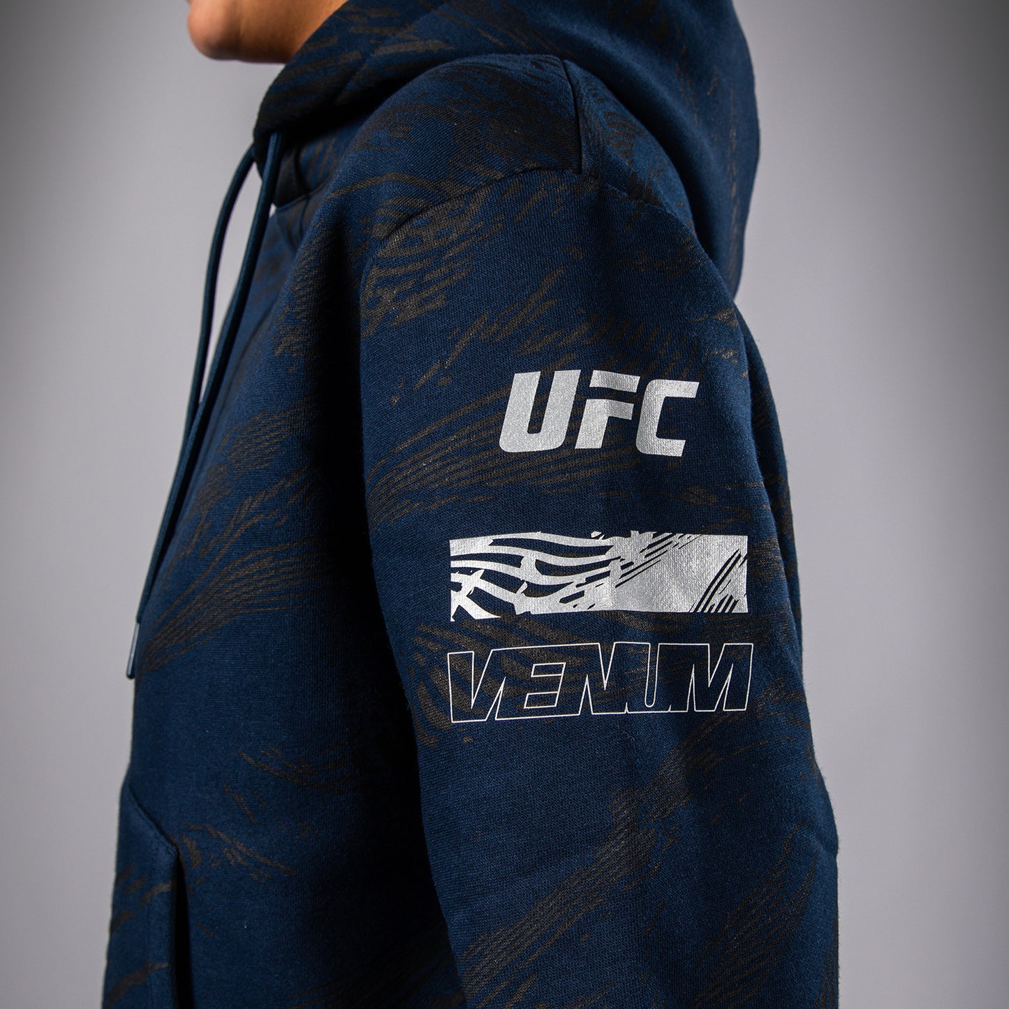UFC Fusion by Venum Fight Week Felpa con Cappuccio per Donna - Blu oceanico