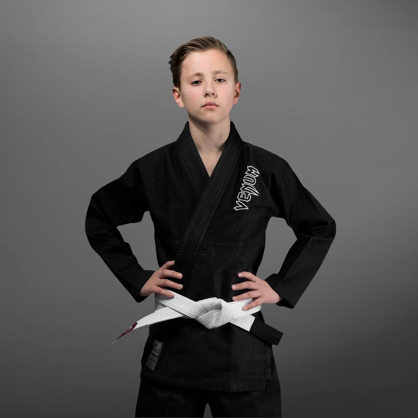Kimono Karate Bambini - Con Cintura Bianca Inclusa, Cotone, Taglia Unica - Foto 6