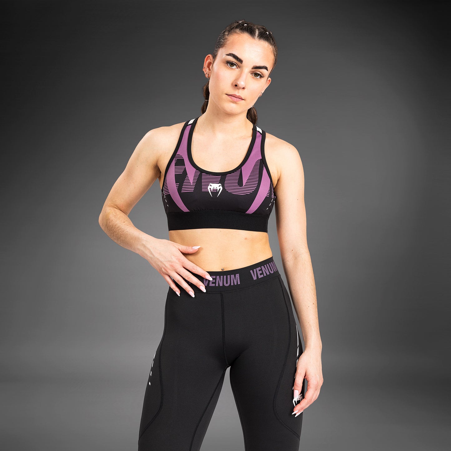 Venum Adrenaline Reggiseno Sportivo da Donna - Purple