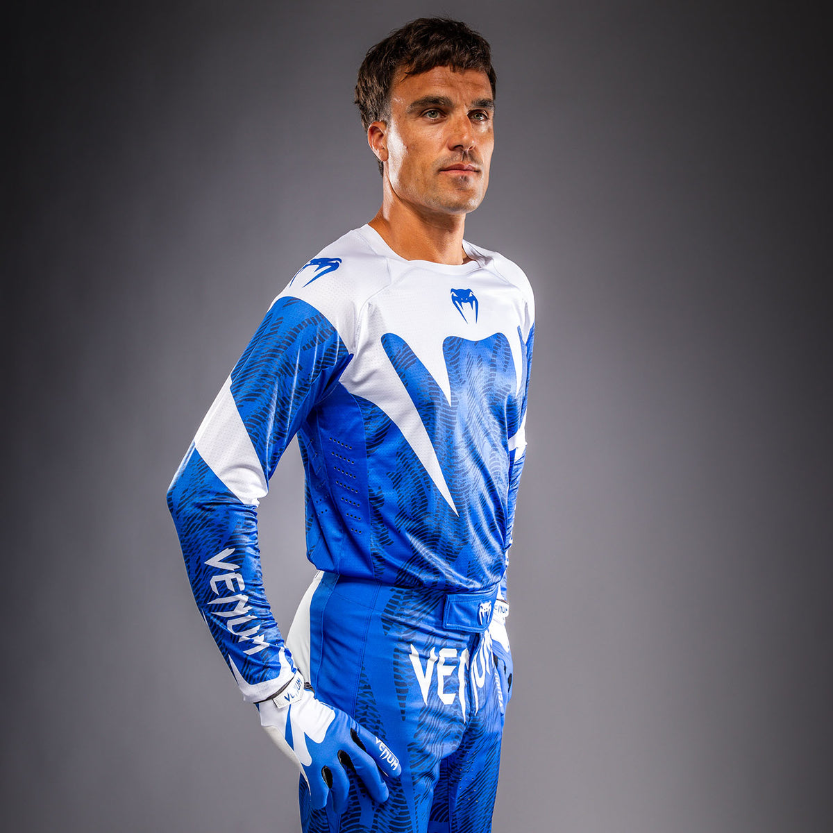 Venum MX Elite Maglia da Motorsports - Blu
