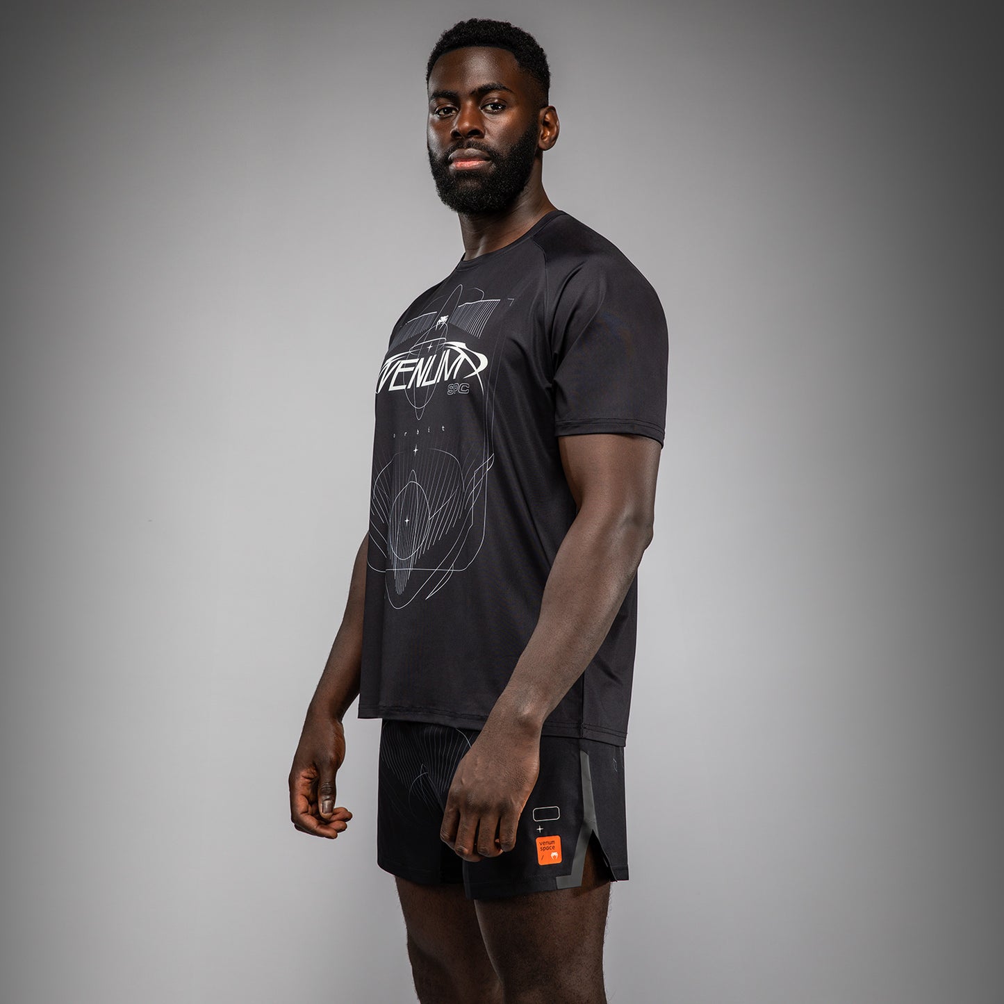 Venum Eclipse Dry-Tech T-Shirt – Nero/Argento