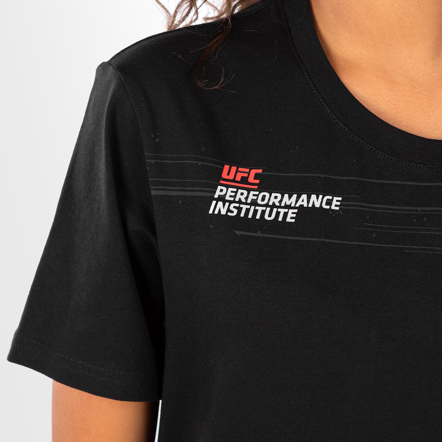 UFC Venum Performance Institute 2.0 Maglietta da donna - Nero/Rosso