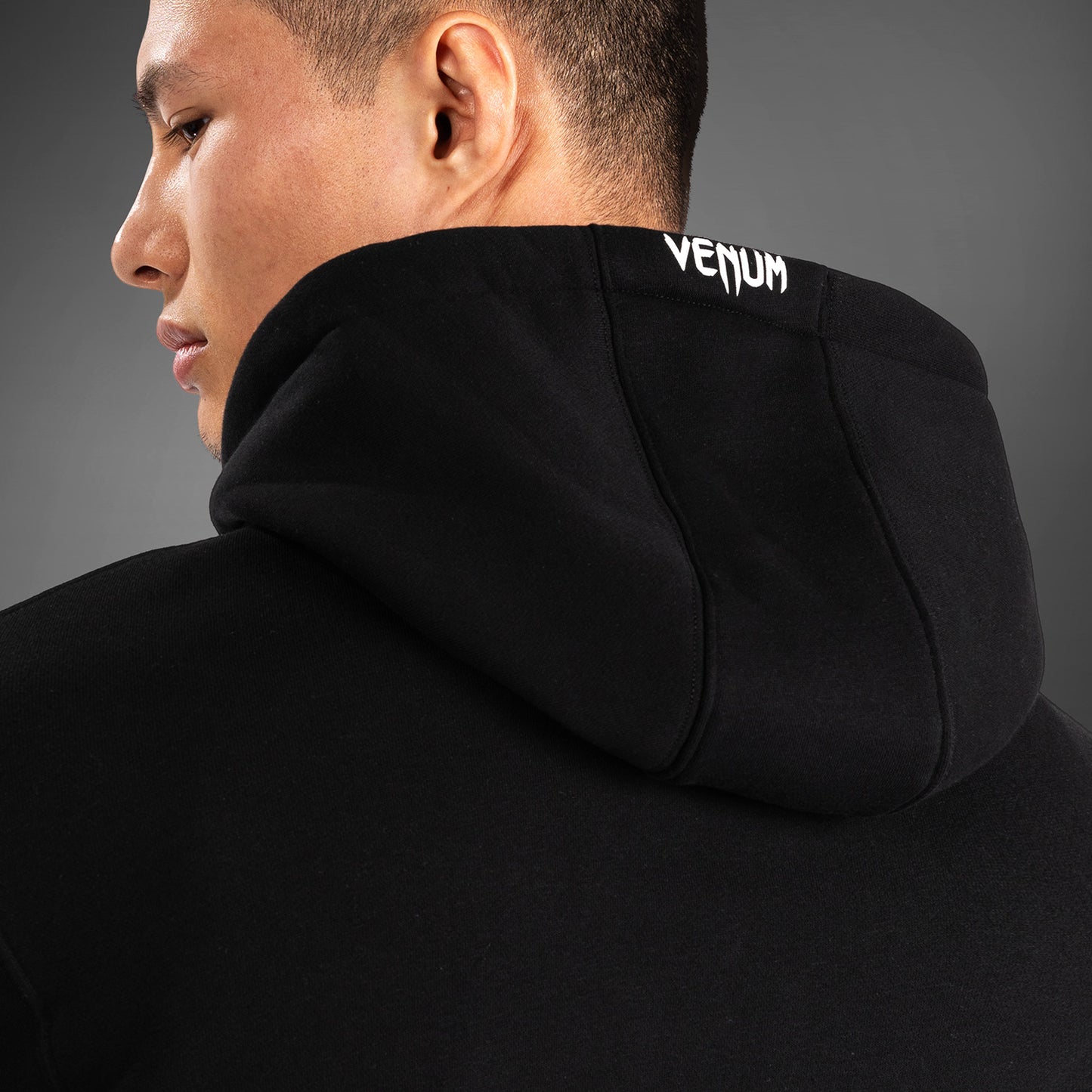 UFC Fusion by Venum Replica Felpa con Cappuccio per Uomo - Nero