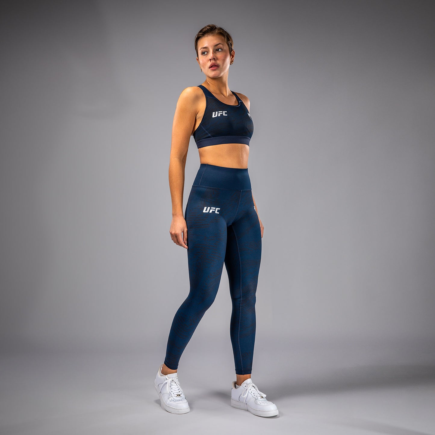 UFC Fusion by Venum Fight Week Leggings Performance per Donna - Blu oceanico