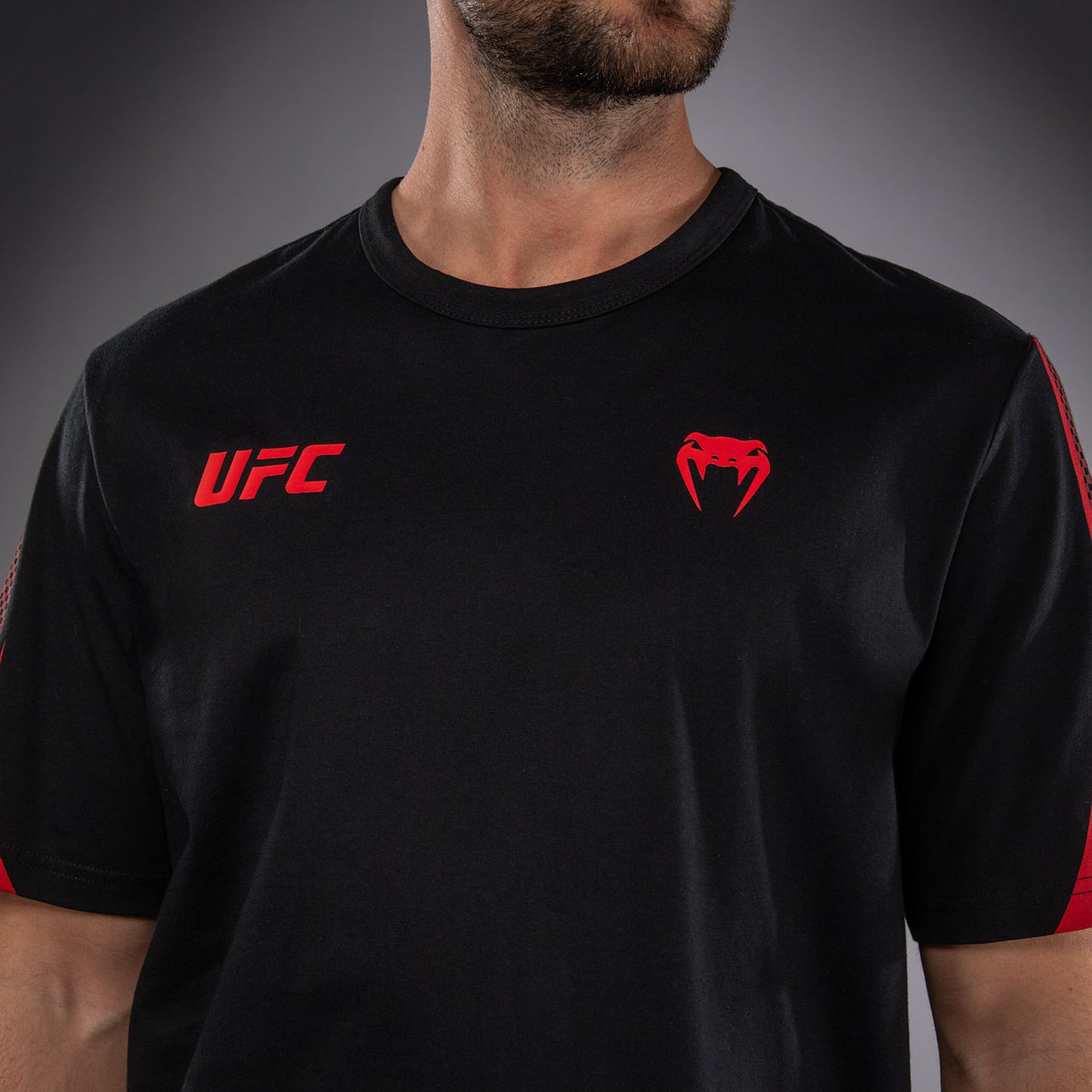 Venum UFC Unity by Venum Authentic Fight Week T-shirt a Maniche Corte da Uomo - Nero