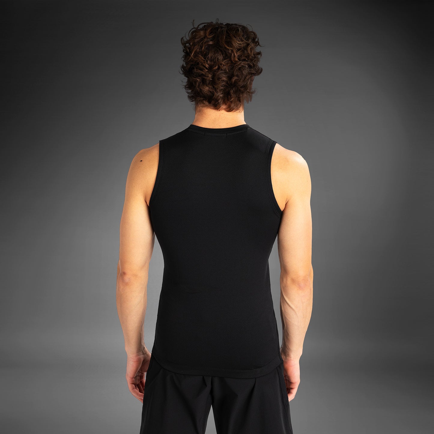 Venum Contender Rashguard senza maniche - Nero/Bianco