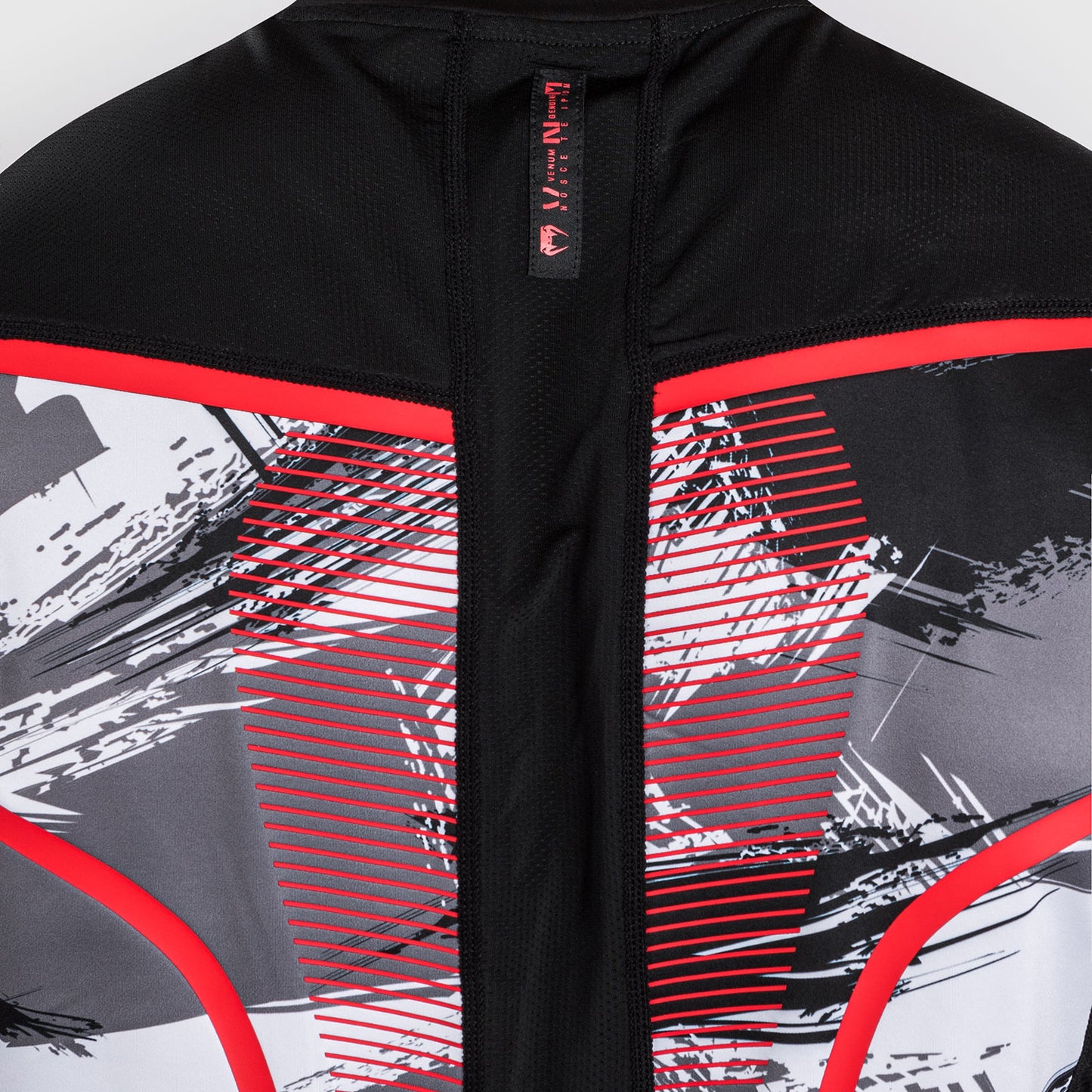 Venum Electron 3.0 Maglietta Dry-Tech - Grigio/Rosso