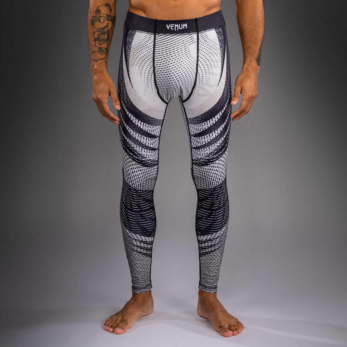 Venum Galactic 3.0 Spats - Bianco Sporco/Nero