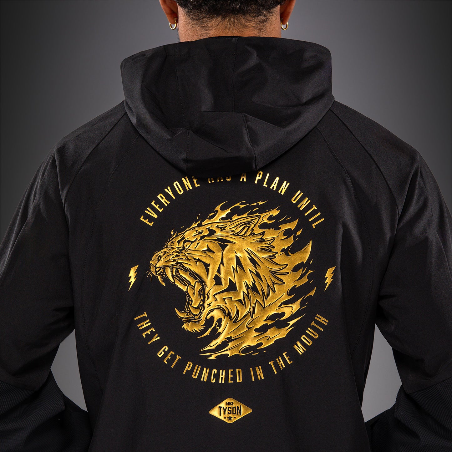 Venum x Mike Tyson Tiger Giacca da tuta - Nero/Oro
