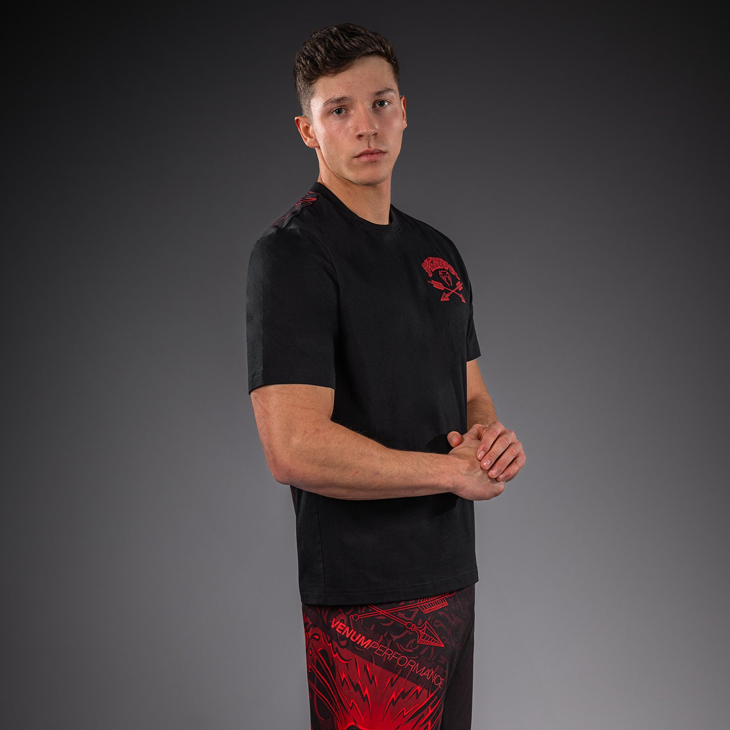 Venum Wolf Atak Maglietta – Nero/Rosso