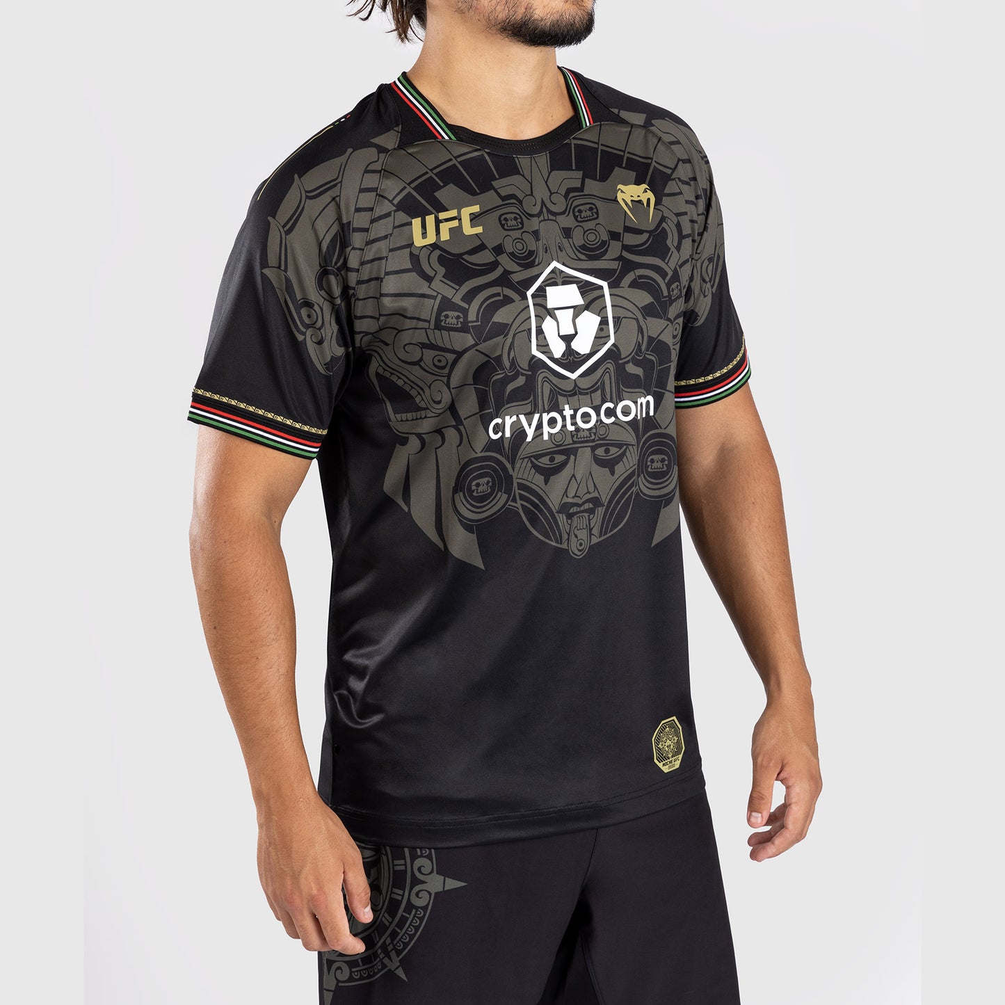 Noche UFC by Venum Authentic Fight Night T-shirt Dry Tech da uomo - Nera