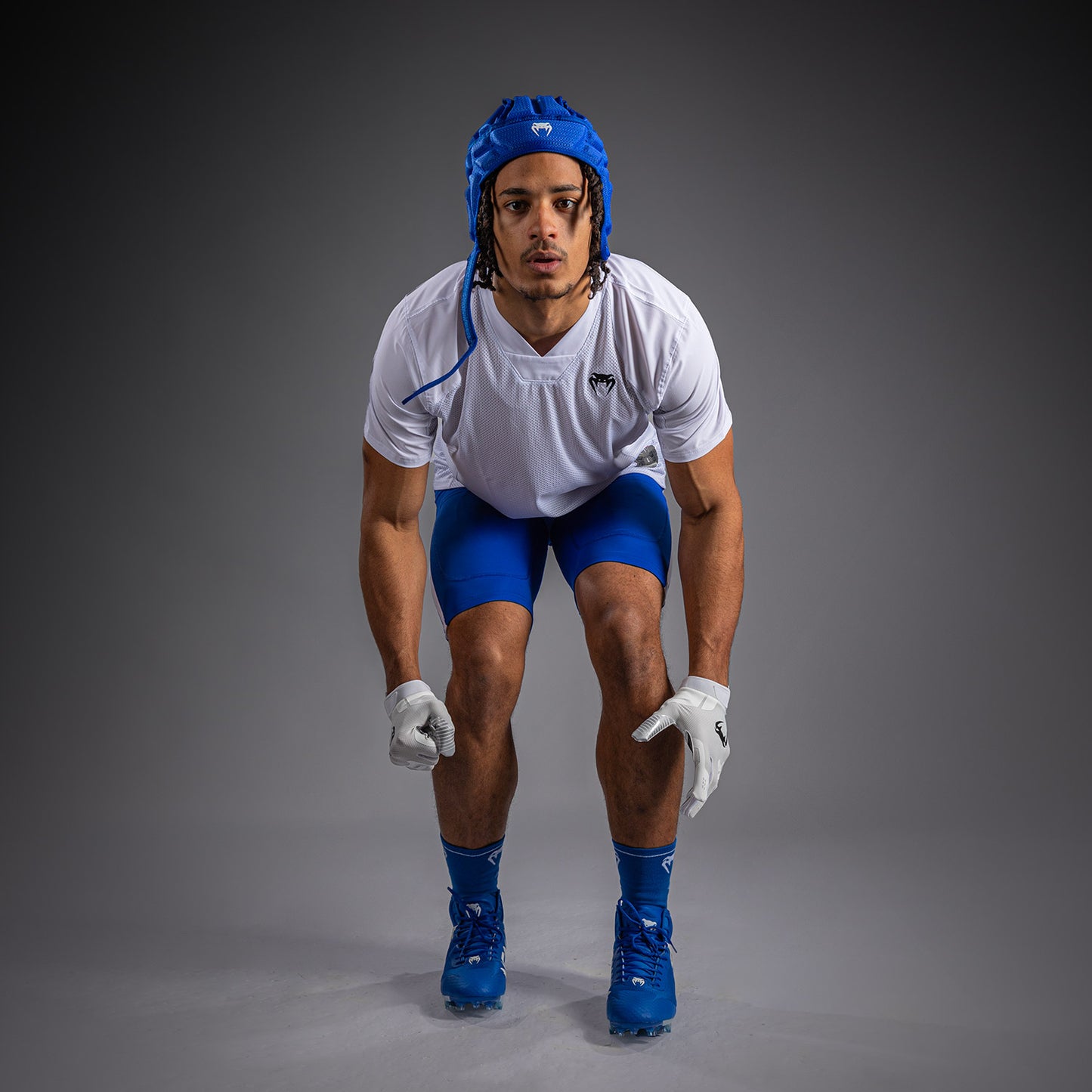 Venum Elite Football Pantaloncini a Compressione - Blu Reale